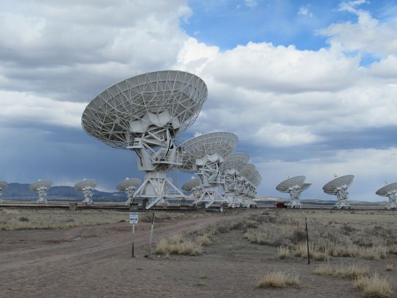 Radio Astronomy Dishes of the Very Large Array image. Click for full size.