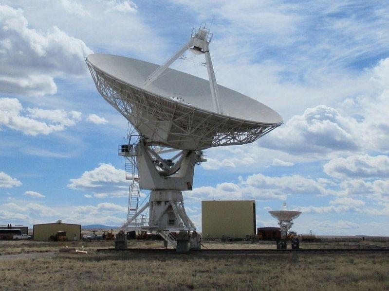 A Radio Astronomy Dish of the Very Large Array image. Click for full size.
