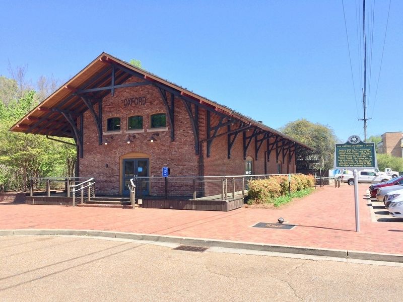 The Oxford-University Depot. Click for full size. The Oxford-University Depot image. Click for full size.