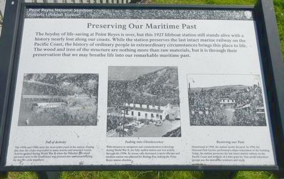 Preserving Our Maritime Past Marker image. Click for full size.