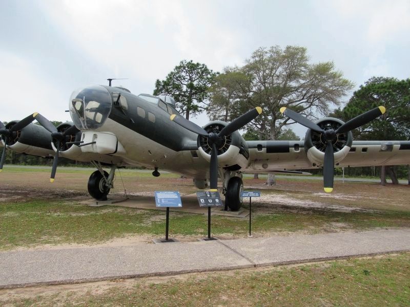 B-17 Flying Fortress & Markers. Click for full size. B-17 Flying Fortress & Markers image. Click for full size.