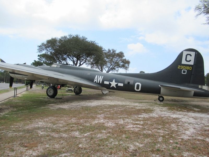 B-17 Flying Fortress Marker. Click for full size. B-17 Flying Fortress Marker image. Click for full size.