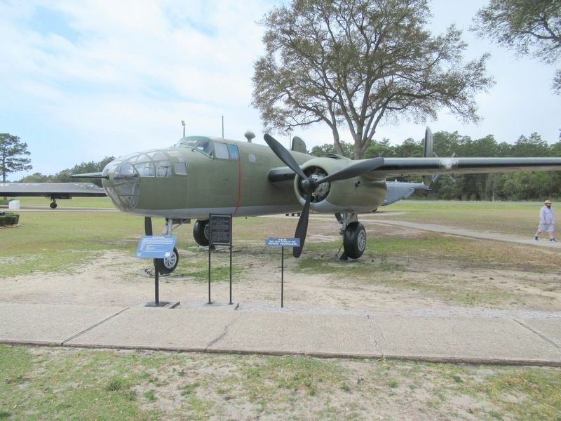 B-25 Mitchell & Markers. Click for full size. B-25 Mitchell & Markers image. Click for full size.