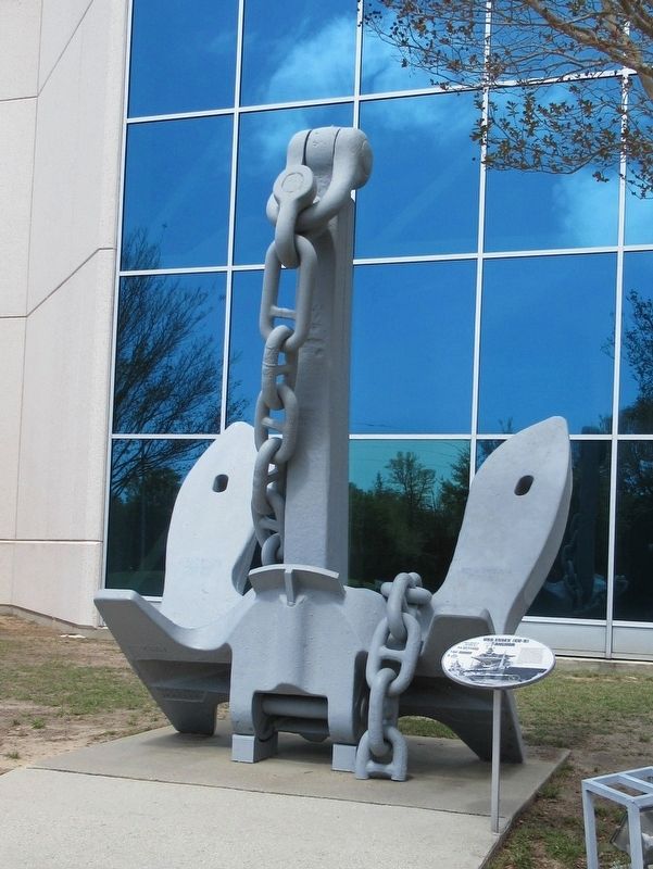 USS Essex (CV-9) Anchor & Marker. Click for full size. USS Essex (CV-9) Anchor & Marker image. Click for full size.