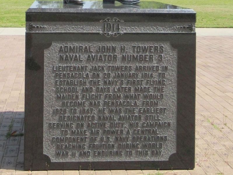 Admiral John H. Towers - Naval Aviator Number 3 image. Click for full size.