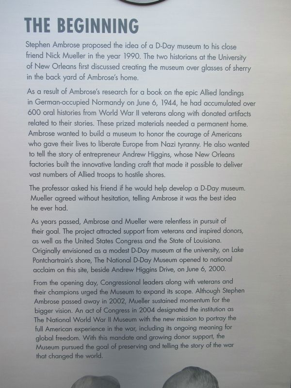 The Beginning Marker. Click for full size. The Beginning Marker image. Click for full size.