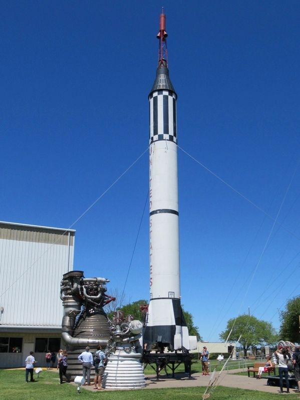 Mercury-Redstone Rocket image. Click for full size.