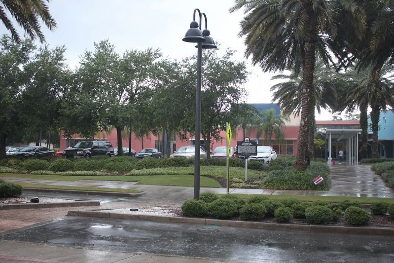 Clearwater Athletic Field Marker and front of Rec Complex image. Click for full size.