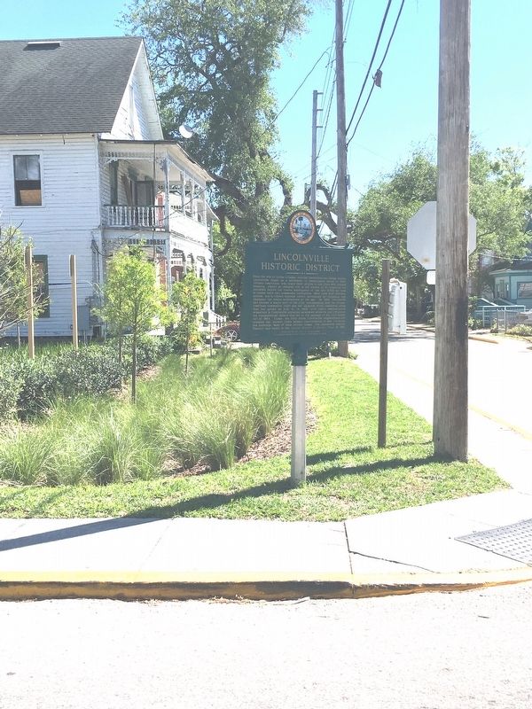 Lincolnville Historic District Marker image. Click for full size.