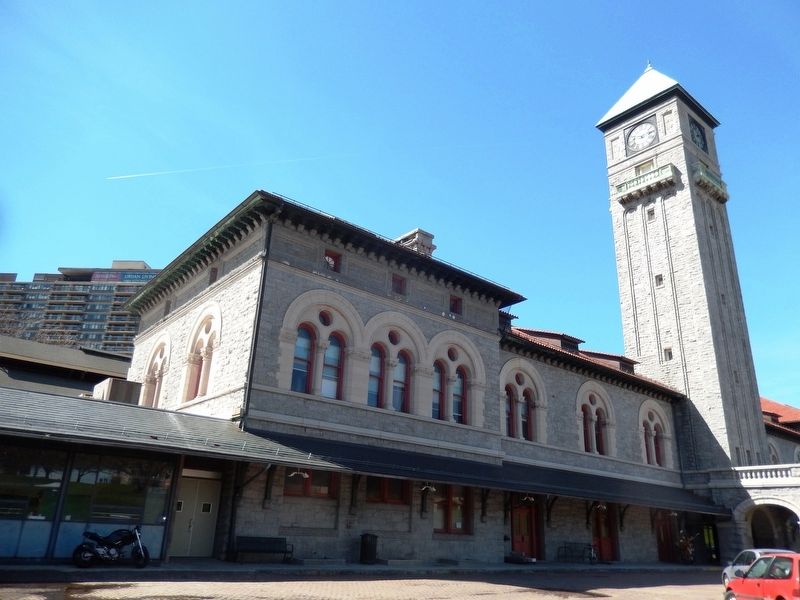 Mount Royal Station-Maryland Institute College of Art-front view of the building image. Click for full size.