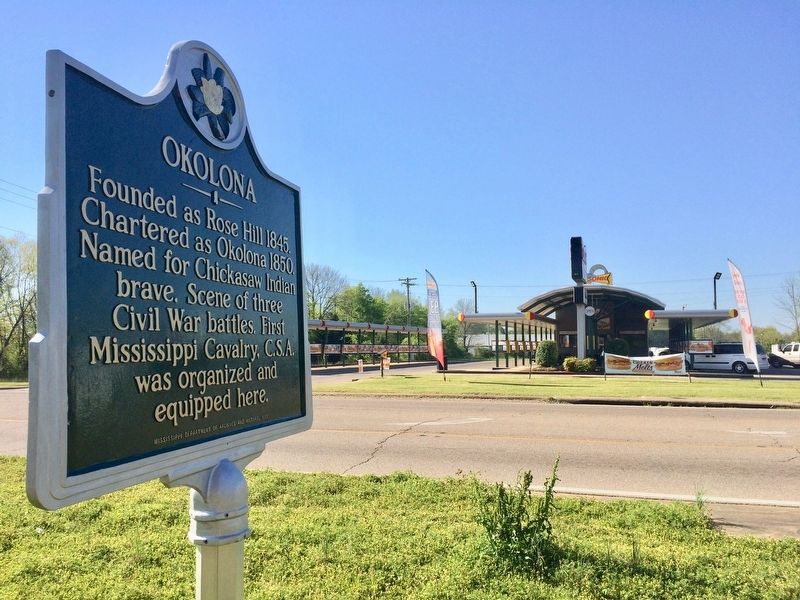 Marker is across the street from this restaurant.. Click for full size. Marker is across the street from this restaurant. image. Click for full size.