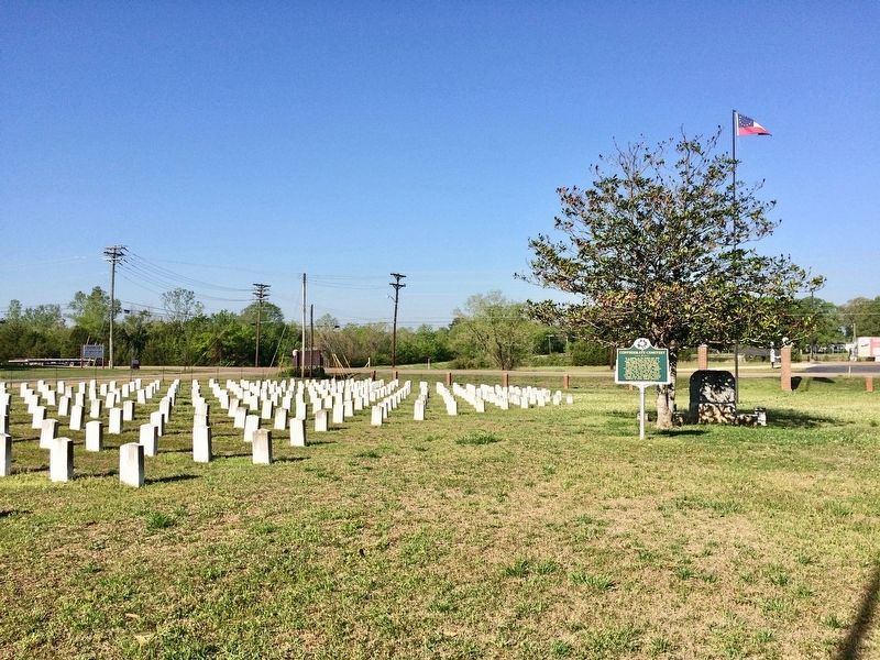 Tribute located within the Confederate Cemetery.. Click for full size. Tribute located within the Confederate Cemetery. image. Click for full size.