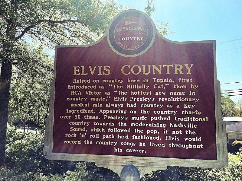Elvis Country Marker (front) image. Click for full size.