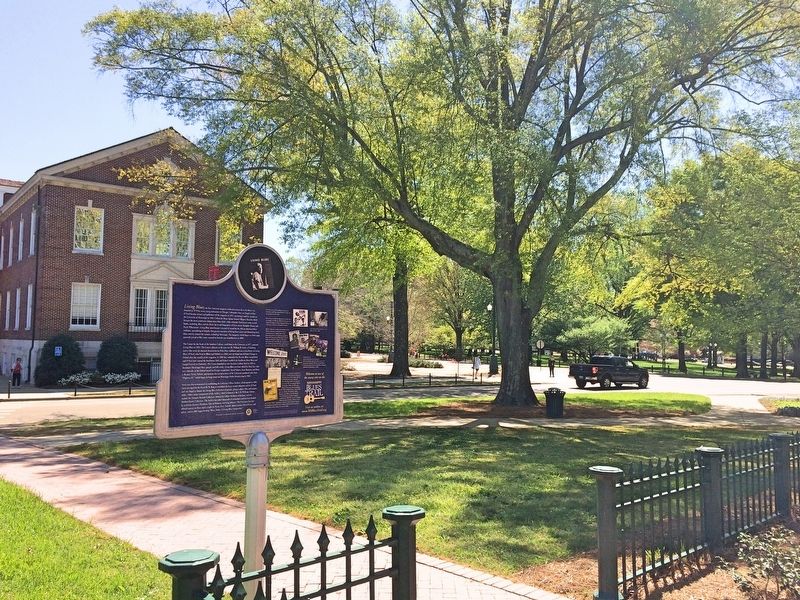 View of marker towards Sorority Row. image. Click for full size.
