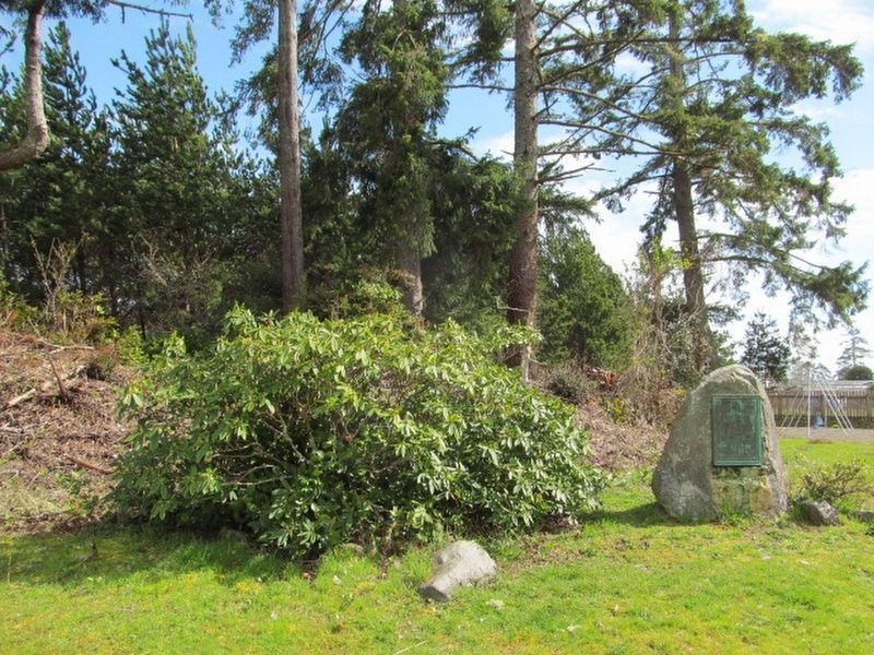 Fort Chehalis Marker. Click for full size. Fort Chehalis Marker image. Click for full size.