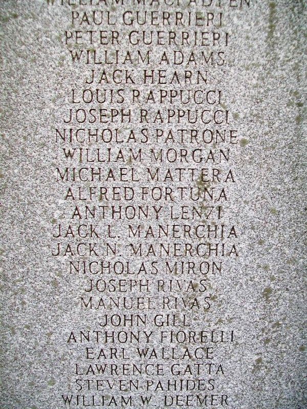 Korean War Memorial Honor Roll of Veterans image. Click for full size.