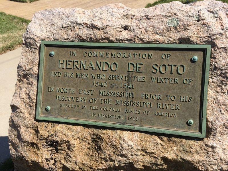 In Commemoration of Hernando De Soto Marker image. Click for full size.