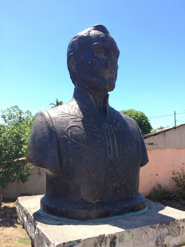 Bust of General Francisco Morazán Marker. Click for full size. Bust of General Francisco Morazán Marker image. Click for full size.