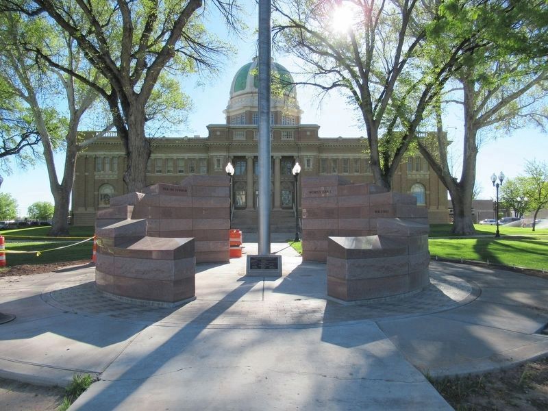 Chaves County Veterans War Memorial image. Click for full size.
