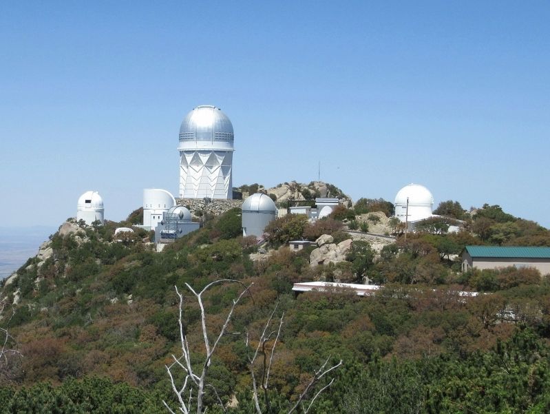 Telescope Domes at the Kitt Peak National Observatory image. Click for full size.