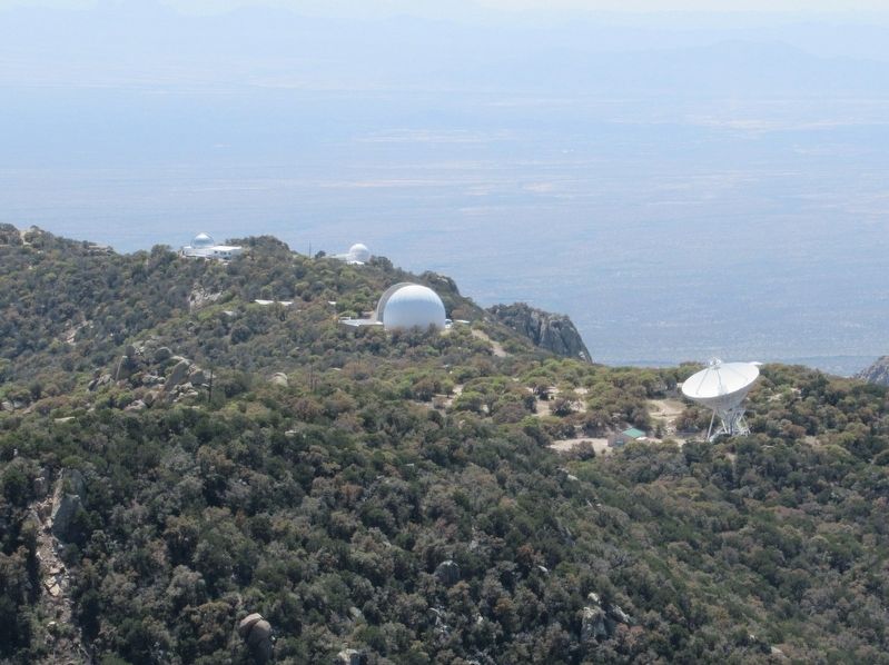 Optical and radio Telescopes at the Kitt Peak National Observatory image. Click for full size.
