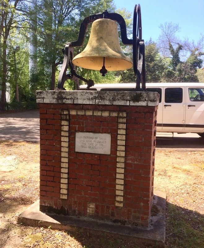 Spring Hill Missionary Baptist Church bell. image. Click for full size.