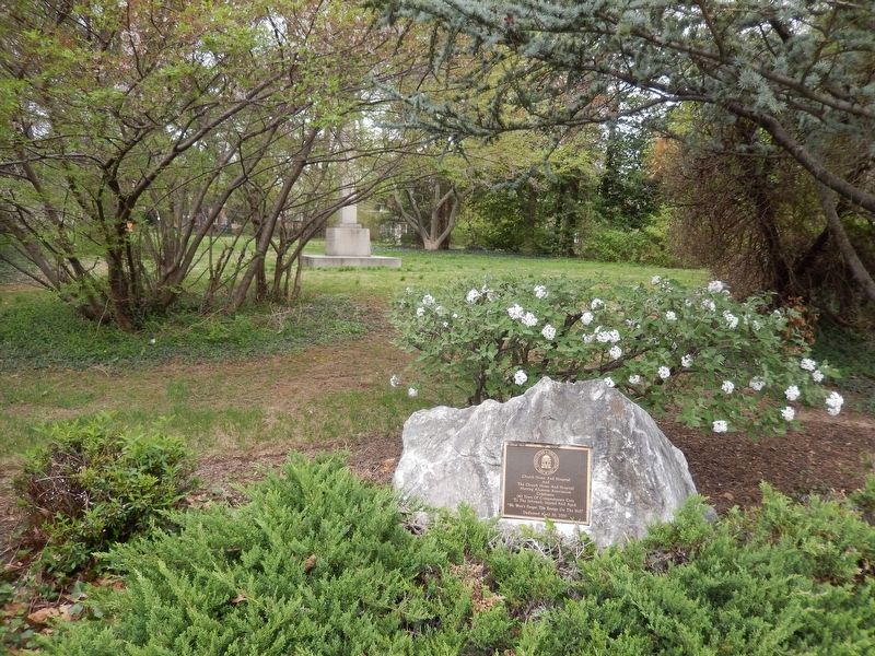 Church Home and Hospital Marker image. Click for full size.