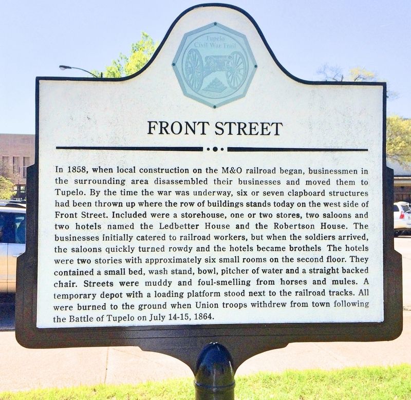 Front Street Marker image. Click for full size.