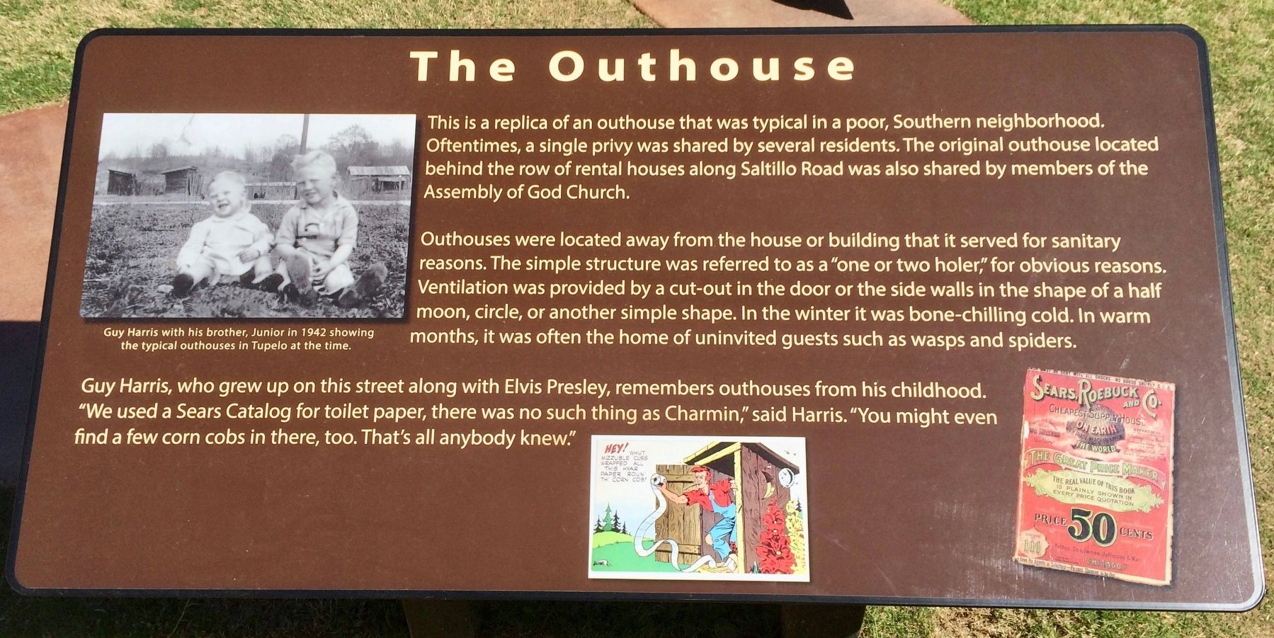 The Outhouse Marker image. Click for full size.