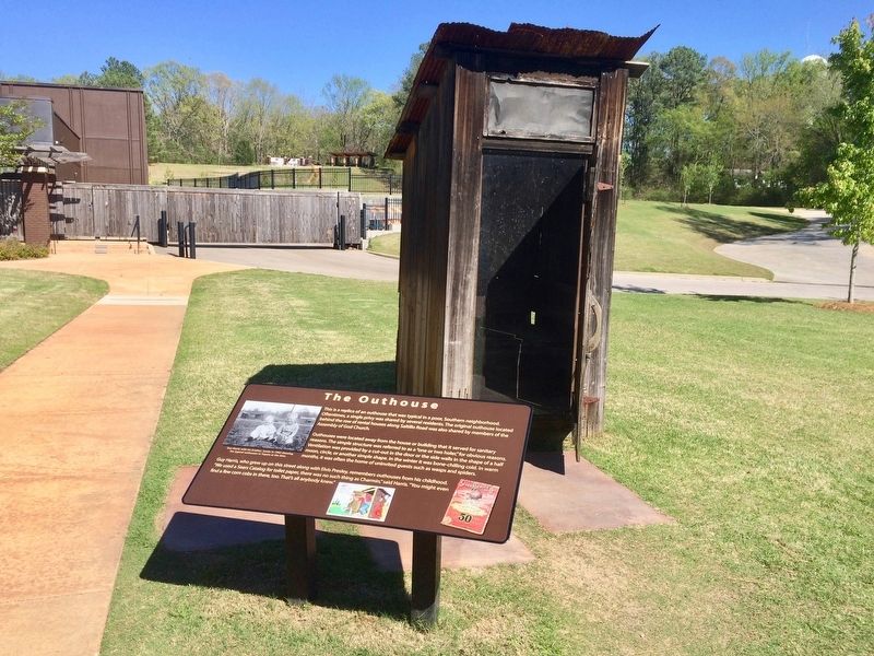 Replica Outhouse image. Click for full size.