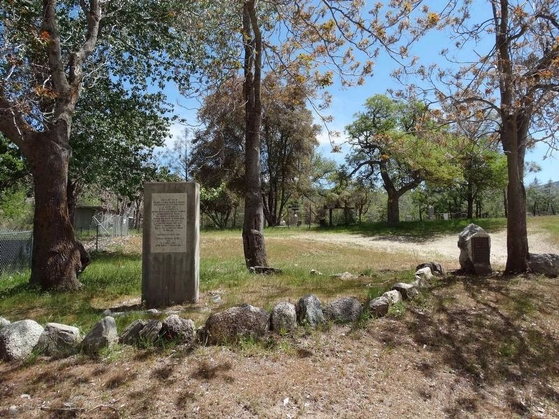 First Catholic Church and Cemetery in Kern County Marker. image. Click for full size.