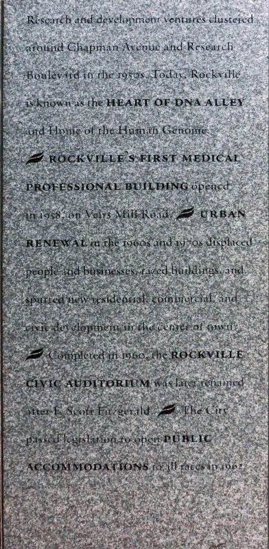 Rockville Town Square Marker image. Click for full size.