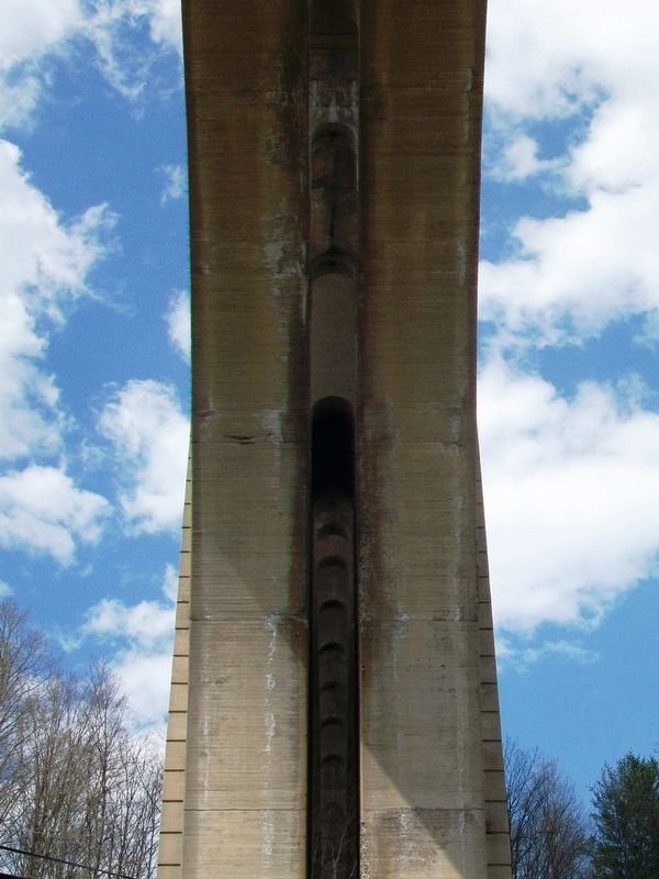 Underside of Tunkhannock Viaduct image. Click for full size.