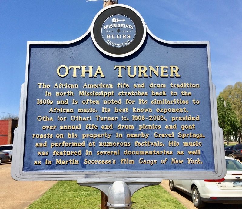 Otha Turner Marker (Front) image. Click for full size.