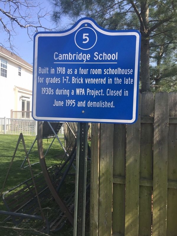 Cambridge School Marker image. Click for full size.