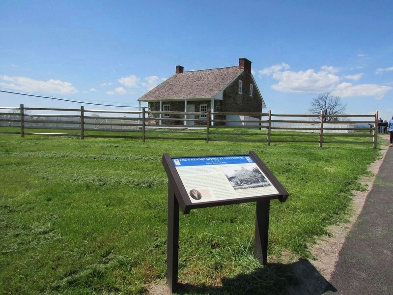 Lee's Headquarters at Gettysburg Marker image. Click for full size.