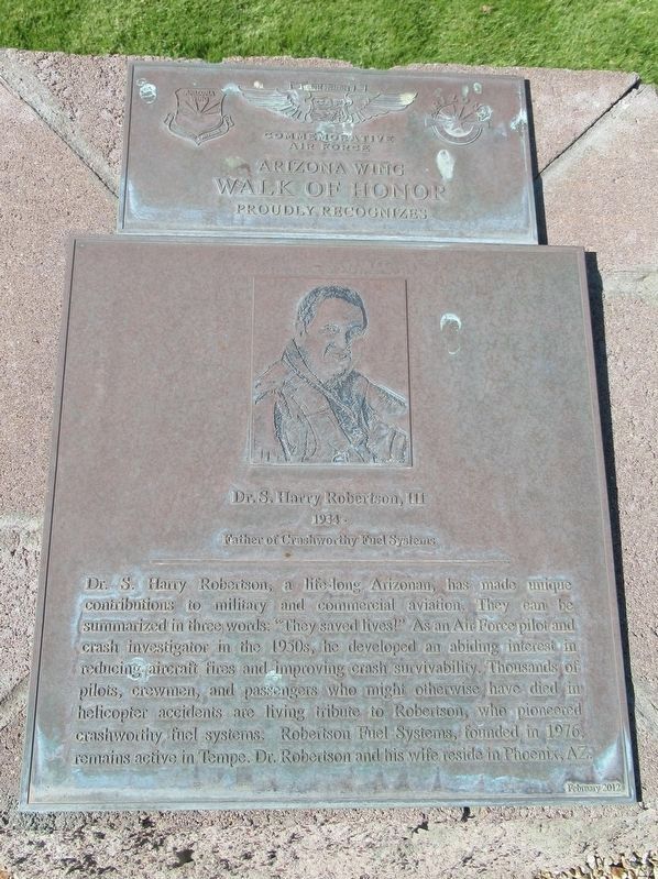 Dr. S. Harry Robertson III Marker image. Click for full size.