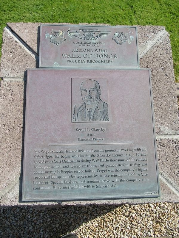 Sergei I. Sikorsky Marker image. Click for full size.