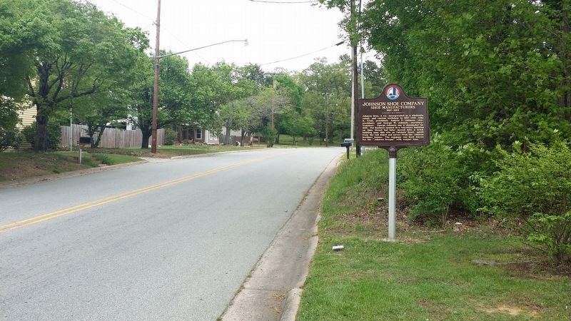 Johnson Shoe Company Marker image. Click for full size.