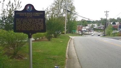 Johnson Shoe Company Marker image. Click for full size.