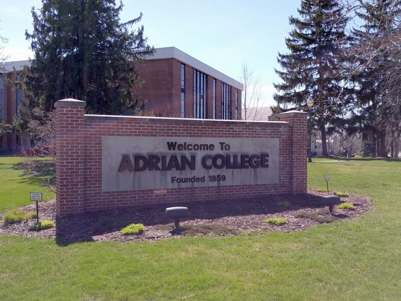 Adrian College image. Click for full size.