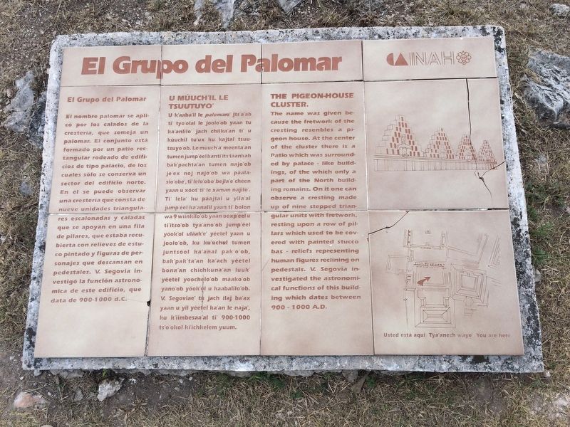 The Pigeon-House Cluster Marker. Click for full size. The Pigeon-House Cluster Marker image. Click for full size.