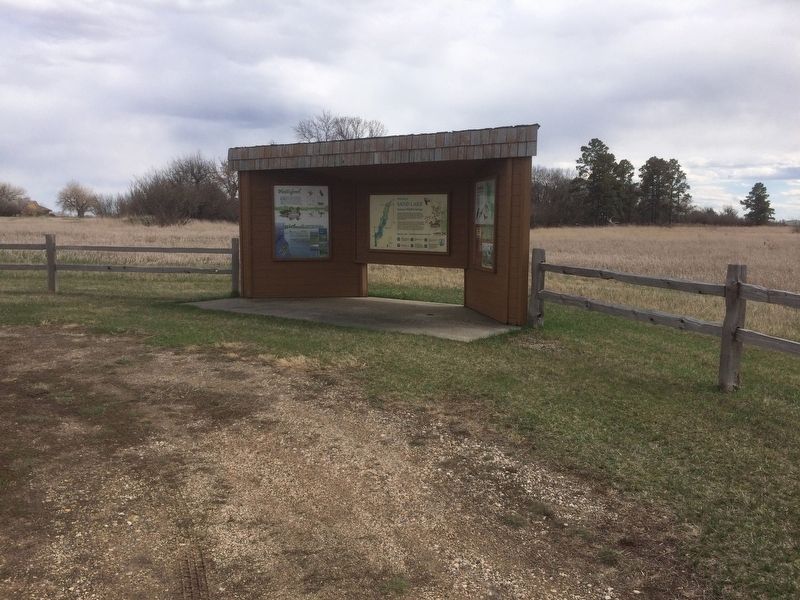 Sand Lake National Wildlife Refuge Marker image. Click for full size.