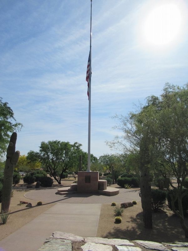 National Memorial Cemetery of Arizona Marker image. Click for full size.