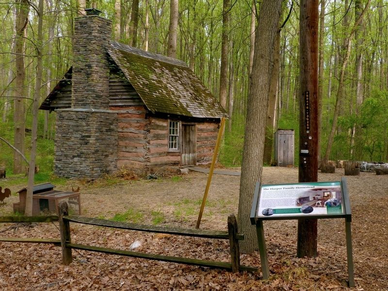 The Harper Family Homestead Marker image. Click for full size.