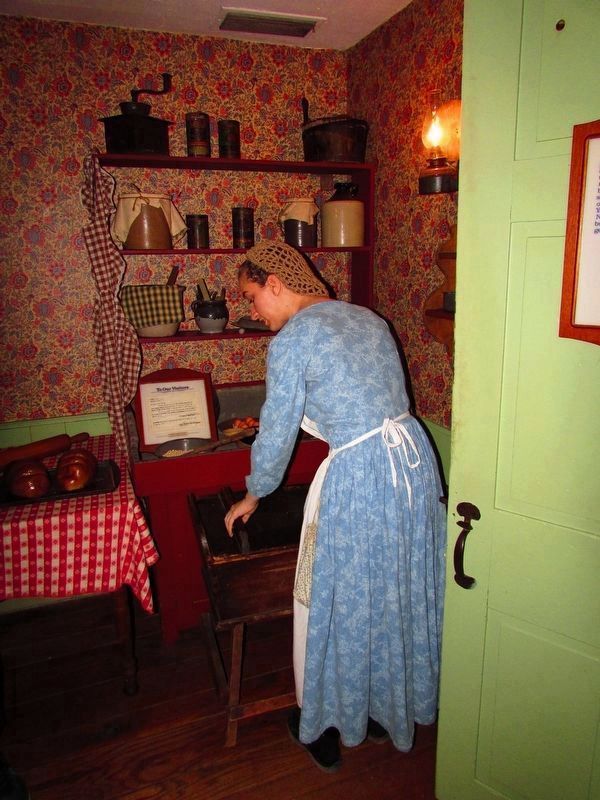 Inside the Jennie Wade House image. Click for full size.