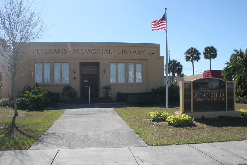 Veterans Memorial Library image. Click for full size.
