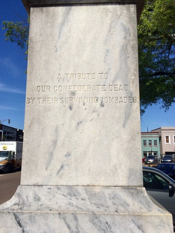 Lafayette County Confederate Monument (East side) image. Click for full size.