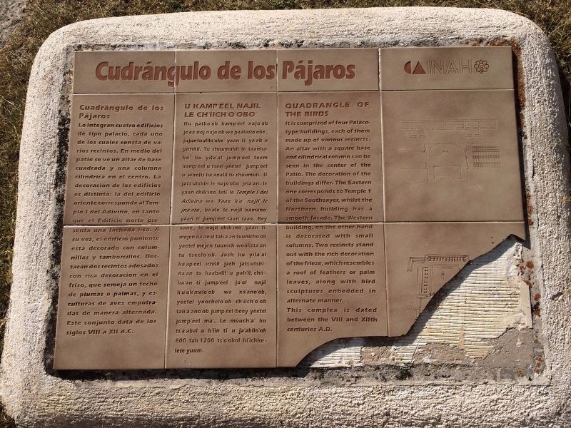 Quadrangle of the Birds Marker. Click for full size. Quadrangle of the Birds Marker image. Click for full size.