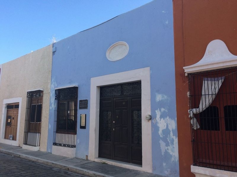 House of Pablo Garc�a y Montilla and markers image. Click for full size.
